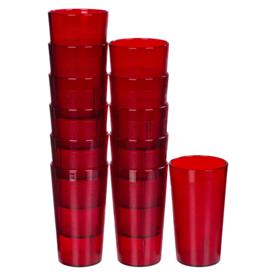 null 12oz Ruby Tumbler Glass 12x1.0 ea, $2.08/1ea