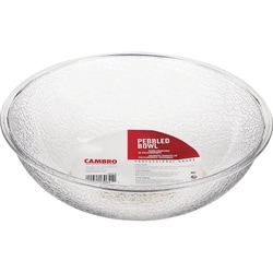 null 18" Round Cambro Pebbled Salad Bowl 1 ea, $41.99/1ea
