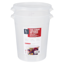 null 8QT Round Tran-Trans with Lid 2x1.0 ea, $14.50/1ea