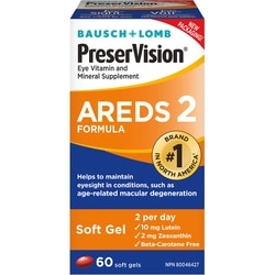 Preservision Eye Vitamin And Mineral Supplement Areds 2 Formula
