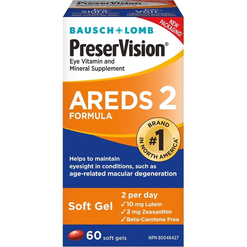Preservision Eye Vitamin And Mineral Supplement Areds 2 Formula