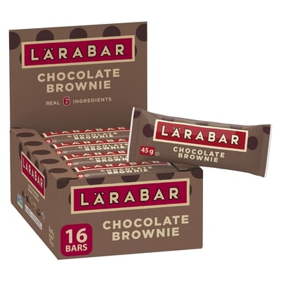 Larabar Fruit & Nut Energy Bar, Chocolate Brownie, 16/pack 16x45.0 g, $4.03/100g