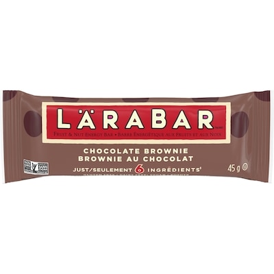Larabar Barre énergétique Fruit et noix, Brownies au chocolat, 16/paquet 16x45.0 g, 2,64 $/100g