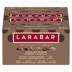 Larabar Barre énergétique Fruit et noix, Brownies au chocolat, 16/paquet 16x45.0 g, 3,06 $/100g