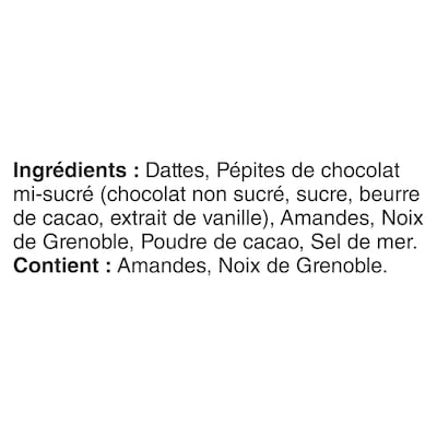Barre énergétique Fruit et noix, Brownies au chocolat, 16/paquet