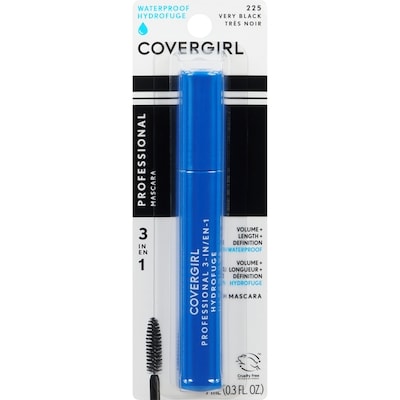 CoverGirl Mascara professionnel résistant à l'eau Very Black 10 ml, 79,90 $/100ml