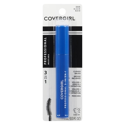 Professional Mascara Curved Brush, Black