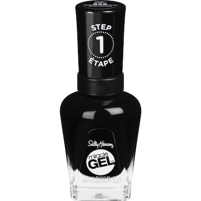 Sally Hansen Miracle Gel Gel Color Step 1 849 Onyx-Pected 1 ea