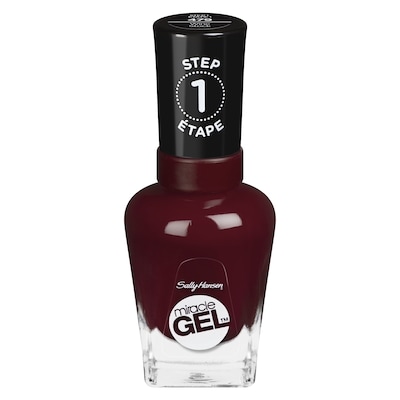 Sally Hansen Miracle Gel Nail Color, Wine Stock 1 ea