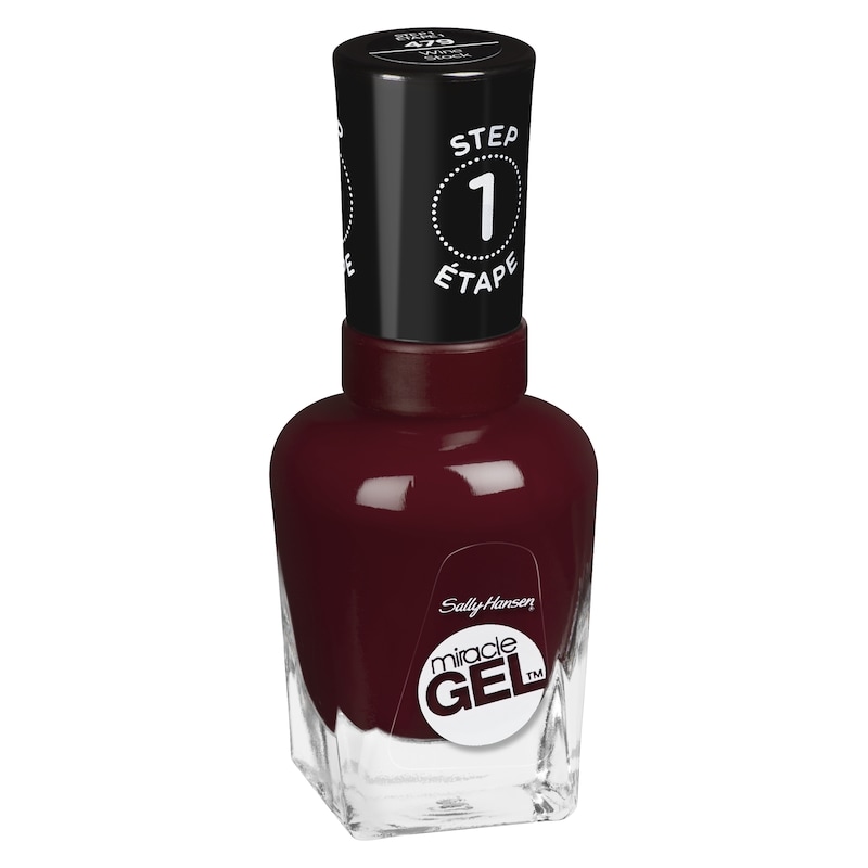 Miracle Gel Nail Color, Wine Stock