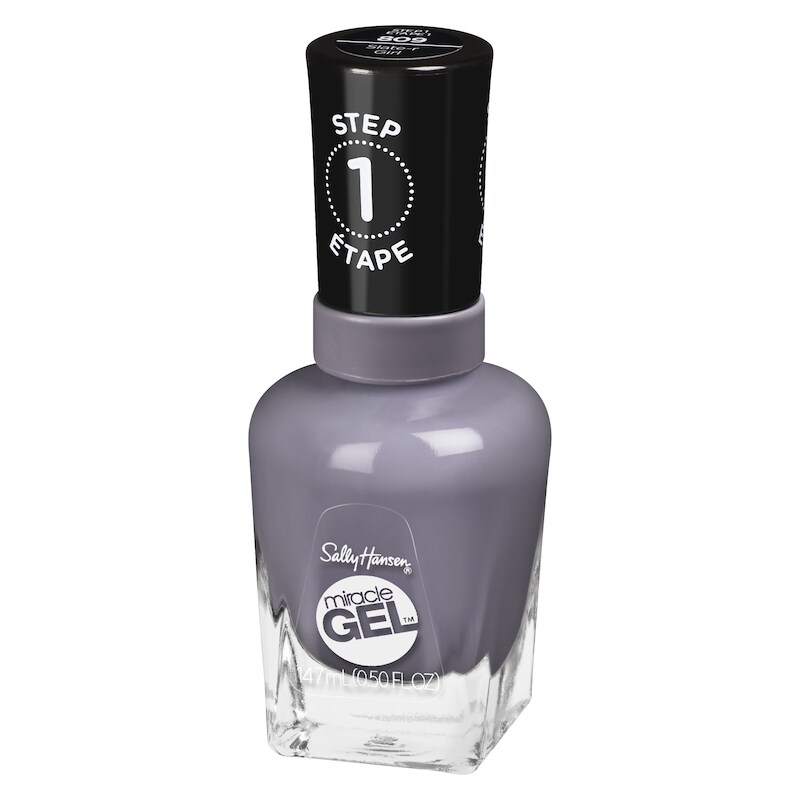 Miracle Gel Nail Color, Slate-R Girl