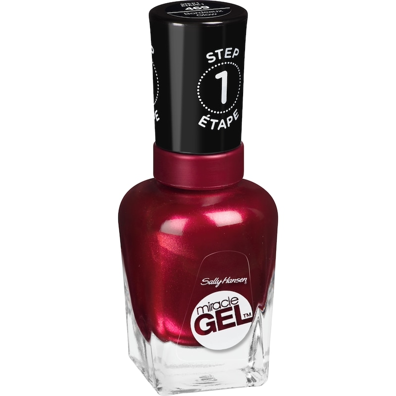 Miracle Gel Nail Color, Bordeaux Glow