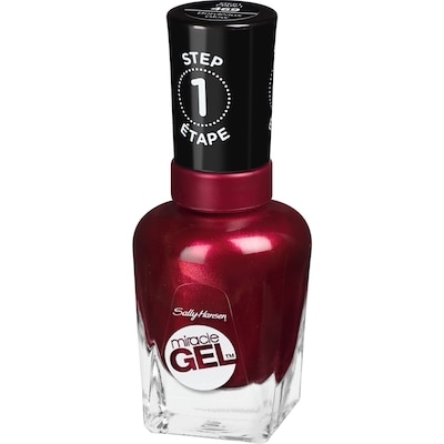 Miracle Gel Nail Color, Bordeaux Glow