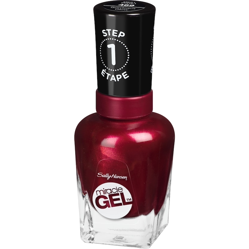 Miracle Gel Nail Color, Bordeaux Glow