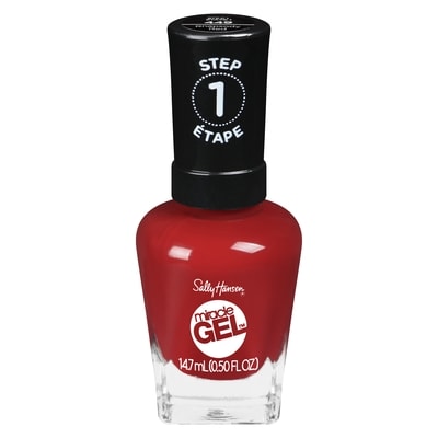 Sally Hansen Miracle Gel Nail Color, Rhapsody Red 14.7 ml
