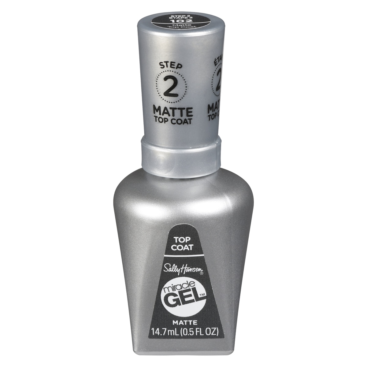 Sally Hansen Miracle Gel Nail Top Coat, Matte 1 ea