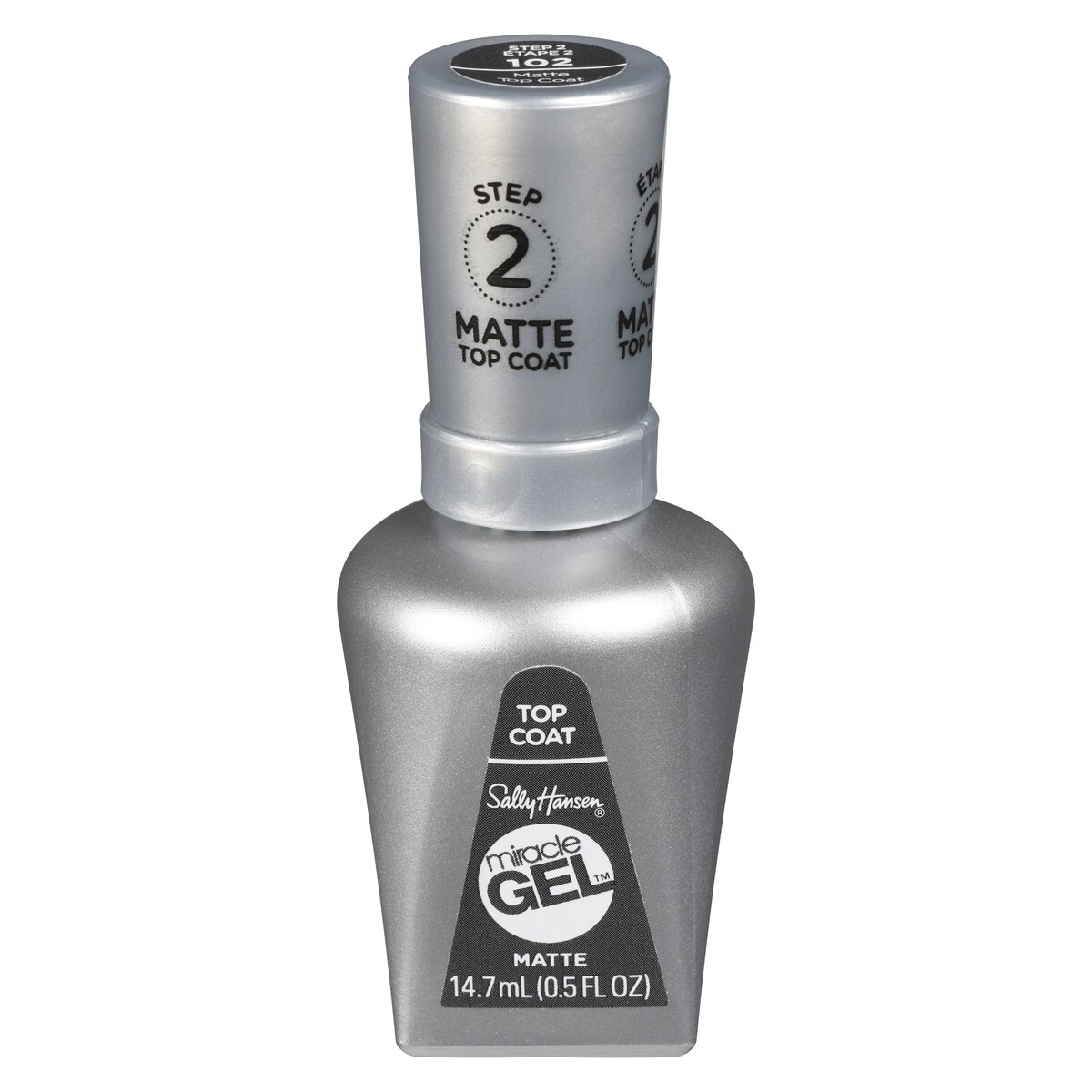 Sally Hansen Vernis à ongles Miracle Gel couche de finition, mat 1 ea
