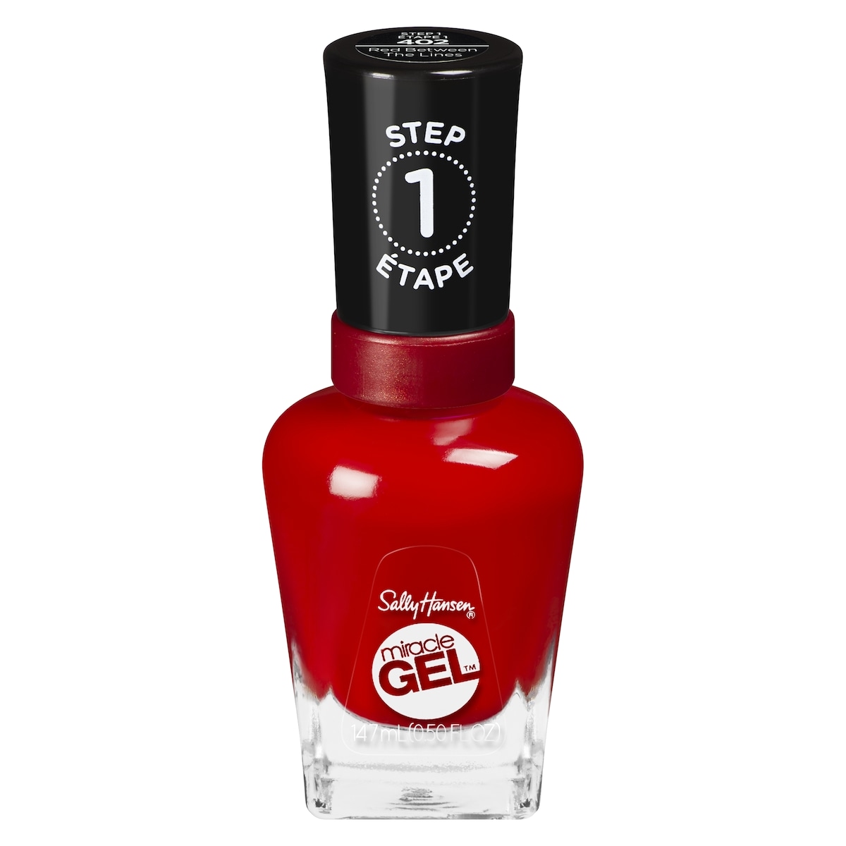 Sally Hansen Miracle Gel Gel Color Step 1 402 Red Between The Lines 14.7 ml, $99.05/100ml
