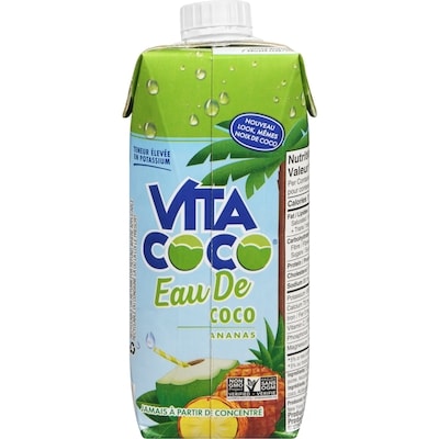Vita Coco Eau de coco Vita Coco avec ananas 500 ml, 0,60 $/100ml