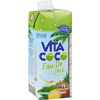 Eau de coco Vita Coco avec ananas