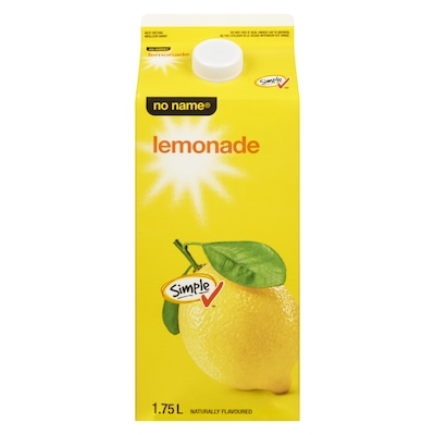 No Name Lemonade 1.75 l, $0.16/100ml
