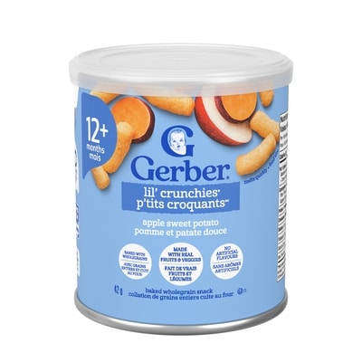 Nestlé Gerber P’tits croquants Saveur pomme et patate douce 42 g, 9,50 $/100g