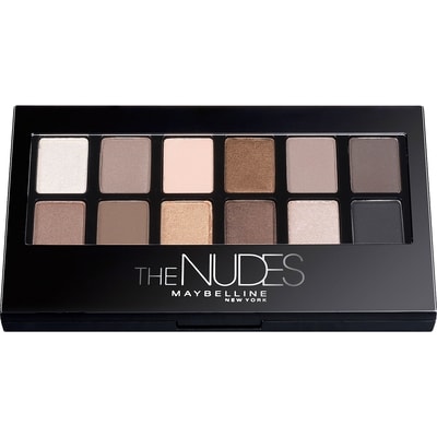 Maybelline Palette d’ombres à paupières Expert Wear, The Nudes 1 ea, 17,99 $/1ch