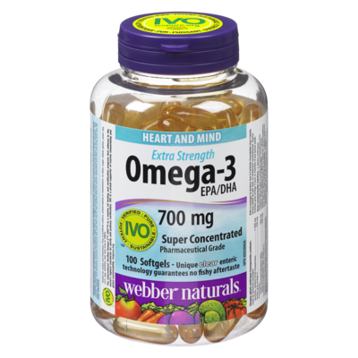 Webber Naturals Omega-3, Super Concentrate 100 ea, $0.20/1ea