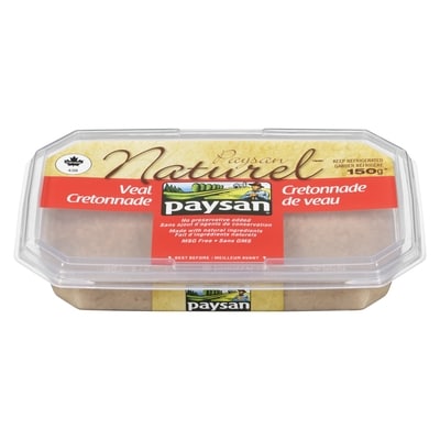 Paysan Cretonnade de veau naturel 150 g, 3,99 $/100g