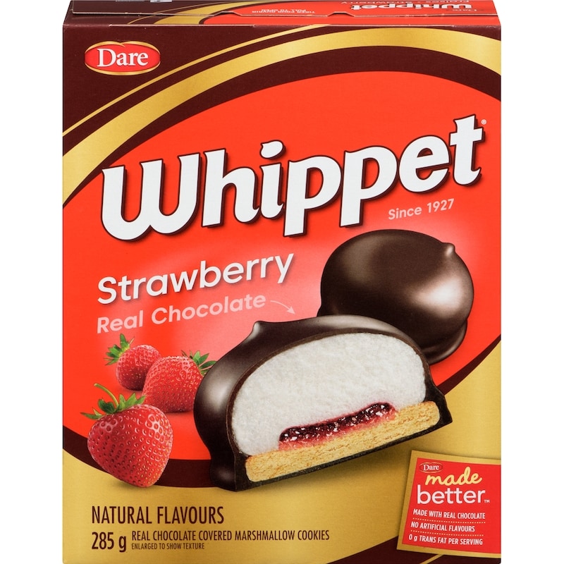 Whippet Strawberry Cookies