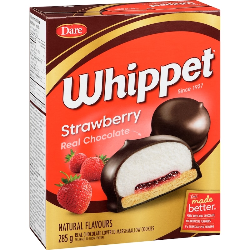 Whippet Strawberry Cookies