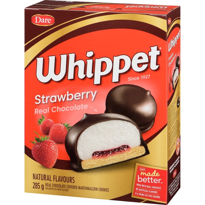 Whippet Strawberry Cookies