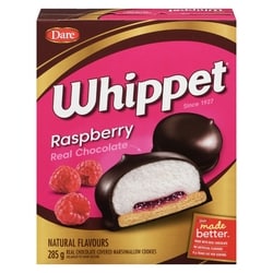 Dare Whippet Raspberry Cookies 285 g, $1.51/100g