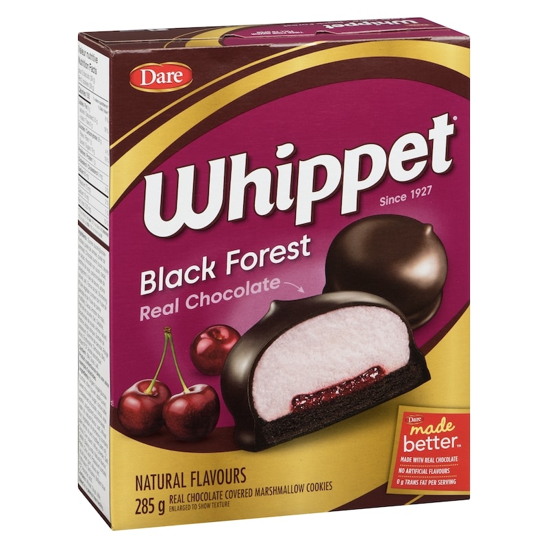 Whippet Black Forest Cookies