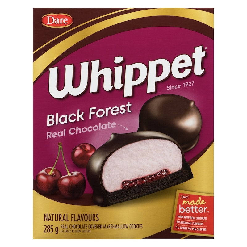Whippet Black Forest Cookies