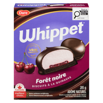 Dare Biscuits Whippet Forêt noire 285 g, 1,40 $/100g