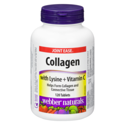 Webber Naturals Collagen with Lysine + Vitamin C 120 ea, $0.18/1ea