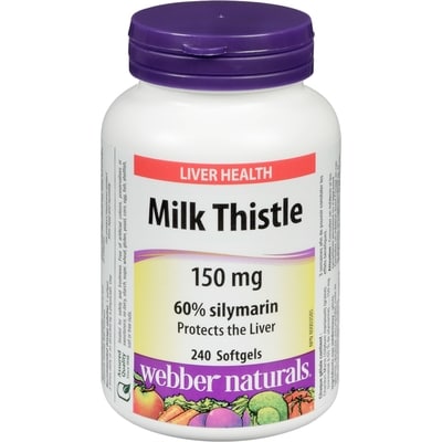 Webber Naturals Milk Thistle 240 ea, $0.09/1ea