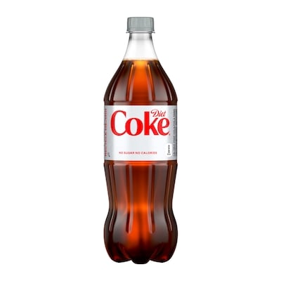 Coca-Cola Diet Cola Bottle 1 l, $0.25/100ml