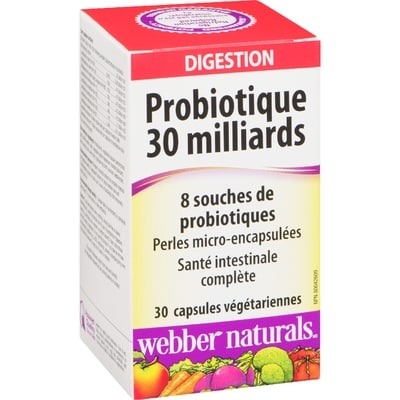 Probiotique 30 milliards de cellules actives
