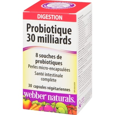 Probiotique 30 milliards de cellules actives