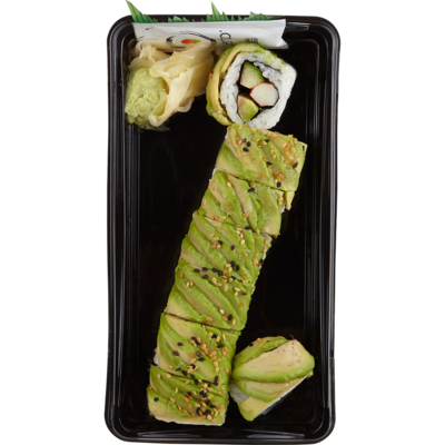 null Green Dragon Roll  (After 11am) 270 g, $3.70/100g