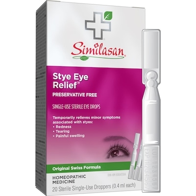 Similasan Gouttes pour le soulagement des orgelets 45 ml, 37,76 $/100ml