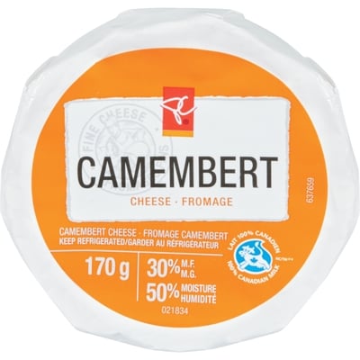 le Choix du Président Camembert 170 g, 5,29 $/100g