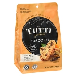 Tutti Gourmet Organic Gluten-Free Chocolate Biscotti - 180 g | Zehrs