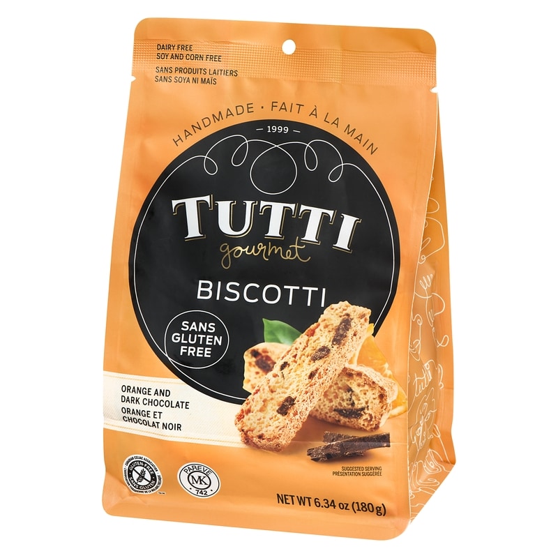 Organic Gluten-Free Chocolate Biscotti