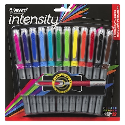 BIC Marqueur permanent Mark It 12x12.0 ea, 1,00 $/1ch