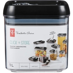 President's Choice Flip Tite Container, Square 1 L 1 ea, $10.00/1ea