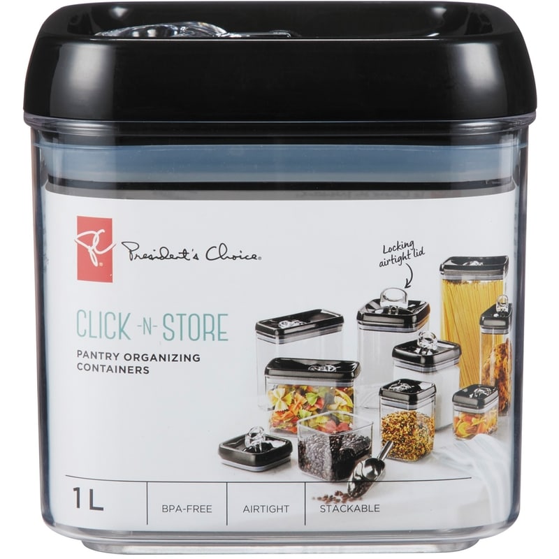 Flip Tite Container, Square 1 L