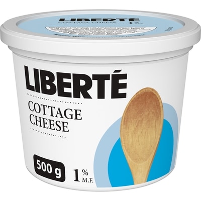 Liberte Cottage Cheese, 1% 500 g, $0.90/100g